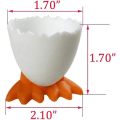Miniatyrbilde 3 av 5: Egg Cups Set Og Rustfritt Stål Egg Åpner (7 Stk)