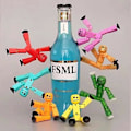 Miniatyrbild 4 av 5: Stikbot Actionfigurer i slumpmässiga färger - Roliga animationsdockor med G Db