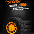 Miniatyrbild 3 av 5: \"RC Fjärrkontroll Bil Svamp Hjul Fjärrkontroll Bil 360 Rotation Stunt Tumlande Bil Barnleksaker För Pojkar Flickor Födelsedag\" [db] Orange