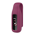 Miniatyrbilde 2 av 5: Metallklips Silika Etui for Fitbit- Luxe Smart Anti-tapt Skallspenne [db] Red