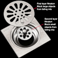Miniatyrbilde 3 av 4: Universal Gulvrist, Høy Hardhet, Anti-Tilbakestrømning, Slitesterk, Robust Dusjgulvrist For Bad {DB} 11