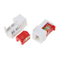 Miniatyrbilde 3 av 5: 2 stk Cat6 Rj45 verktøyfri Keystone Ethernet-modul hunnkontakt nettverkspunch [DB]