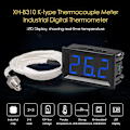 Miniatyrbillede 5 af 5: XH-B310 Industrielt digitalt termometer 12V temperaturmåler K-type M6 termoelement tester -30~800 termograf høj nøjagtighed med LED-display  [dB} Red