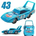 Disney Bilar Nr 43 Dinoco The King Diecast Bilar Leksaker Pojkar Barn Presenter Samling [DB]