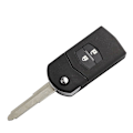 Miniatyrbillede 3 af 5: Fjernbetjening til Mazda 2 3 5 6 8 M2 M3 M5 M6 CX-7 CX-9 MX-5 BGBX1T478SKE125-01 KPU41788 SKE126-01 313.8/315/433Mhz4D63 {Db} 2 Button 315Mhz