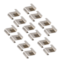 Miniatyrbillede 3 af 3: Rustfrit glas drivhus S overlap fastgørelsesklips holdbare rammeklips til drivhus glas udskiftning fastgørelse