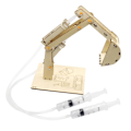 Miniatyrbilde 4 av 5: Hydraulisk gravemaskin DIY Student Science And Technology Wooden Science And Education Toys Model Scie
