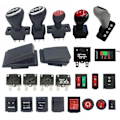 Pikkukuva 2 / 5: Sähköautot lapsille sähköauto kytkin leluauto sähkömoottoripyörä kytkin kauko-ohjattava auto kytkin moottoripyörätarvikkeet [db] Button Power switch