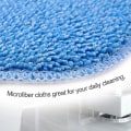 Miniatyrbillede 5 af 5: 8 pakker udskiftning dampmoppe rengøringspuder til Vax S85-CM dampmikrofiber rengøringspude puder rene  [dB} blue