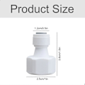 Miniatyrbild 5 av 5: 8 Delar Renare Adapter Vattenfilteranslutning - Matningsslanganslutning 1/2\" Gängad Koppling Conv [db]