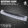 Miniatyrbilde 5 av 5: LED 3. bremselys bil tak baklys bar stoppindikator 30cm vanntett universell for bil SUV Seden ekstra baklys del db 1pc Red Shell CHINA