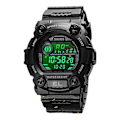 Miniatyrbild 2 av 5: Chronograph Sport Armbandsur för Män Luminous Display Vattentät LED Digital Klocka [DB] Camouflage Green