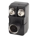 Miniatyrbilde 1 av 2: 2 x Push-On Antenne Matching Transformer 300/75 Ohm TV F Koaksial Adapter [DB]