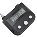 Miniatyrbild 2 av 5: Metalltimerlås Usb Lcd-display Metall Elektronisk Uppladdningsbar Timer Multifunktionshänglås Vit
