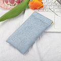 Miniatyrbillede 2 af 2: Blød PU Læder Brille Opbevaringspose Solbrille Etui Bærbar Vandtæt Pose 2 stk db Blue