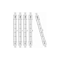 Miniatyrbilde 1 av 5: 10 stk. R7S halogenlampe, 118 mm, 300 W, 230 V, R7S halogenstav, 118 mm, R7S halogenlampe, dimbar halogen stavlampe for bygglamper, arbeid [DB] style3867