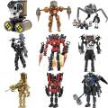 Miniatyrbild 3 av 5: Skibidi Toalett Leksak Byggsten Titans Kameraman Tv Man Kameraman Speakerman Skibidi Toalett Klocka Man Titans Borr Högtalare Db X18
