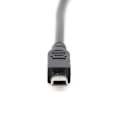 Miniatyrbillede 4 af 5: 5' Micro USB Hun til Mini USB Han Adapterkabel til GPS Mobiltelefon MP4 db