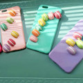 Miniatyrbild 2 av 5: Simulerings Macaron Tårta Artificiell Harts Mat Leksaker 10 Stk Falsk Matmodell [DB] Pink