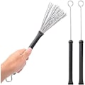 Pikkukuva 2 / 5: Retractable Drum Brushes With Rubber Handles For Jazz Drumming