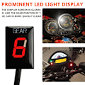 Miniatyrbild 2 av 5: Motorcykeltillbehör LED 1-6 Växellägesindikator Växelfönstermätare db för Kawasaki Z1000 Z1000sx Z 1000 Sx 2010 2011 2012 2013 - 2016 Red