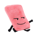 Miniatyrbillede 1 af 4: DB Battle For Dream Island Plys, bfdi Flower Teardrop Firey Og Leafy Stoppet Dyr Til Dreng Og Pige Gave Eraser