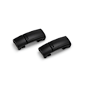 Miniatyrbilde 1 av 4: Nye Elastiske Uten Knyting Flate Skolisser for Sneakers, Magnetiske Skolisser, Elastiske Skolisser Uten Knyting for Barn og Voksne [DB] black