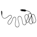 Pikkukuva 2 / 5: Sopii malleihin MTP850 MTH800 MTP830 MTP810 Latauskaapeli [DB] Black