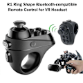 Miniatyrbillede 2 af 5: R1 Bluetooth Fjernbetjening Smartphone Gamepad til iPhone Android 3D Briller Trådløs VR Fjernbetjening Ring Joystick [DB] VR Controller 1pc