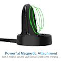 Miniatyrbillede 2 af 4: Oplader til Samsung Gear S3, opladningsdock med USB-kabel {db}
