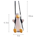 Miniatyrbilde 2 av 5: Liten Ande Svingbil Henger Dekorasjon {Db} Duck A