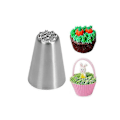 Miniatyrbillede 3 af 5: 3 stk. Græs Rustfrit Stål Sprøjtetips til Kager, Fondant, Cupcakes DB