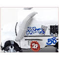 Pikkukuva 4 / 5: Pixar Cars 3 Ylisuuri Deluxe Diecast Fritter -auto db Black 1 pc
