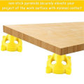 Miniatyrbillede 4 af 5: 48 stk. malers pyramide stativ mini maling stativ vindafvisende rullebarriere barriereskilte til rengøring P