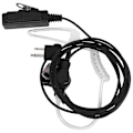 Miniatyrbillede 1 af 5: Security Bodyguard Øretelefon Headset Kompatibel Motorola Cp040 Dp1400 Gp68 [DB] black
