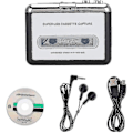 Miniatyrbilde 1 av 4: Stereo kassettspiller, Walkman bærbar kassettspiller, bærbare hodetelefoner for datamaskin db