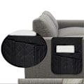 Miniatyrbild 5 av 5: Fåtöljsarmstödsorganisatör Fjärrkontrollhållare Icke-fåtöljhållare För Soffa Recliner Med 5 Ficka