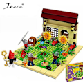 Miniatyrbillede 2 af 5: 2 Stilarter Plants Vs Zombies Sæt Anime Have Maze Struck Spil Byggeklodser Mursten Kompatibel Gave [DB] As the picture