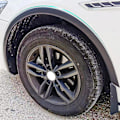 Miniatyrbild 5 av 5: Universal Fender Flares Bilhjul Bågar Vinge Expander Båge Ögonbryn Stänkskydd Läpp Kaross Kit Skyddskåpa Stänkskydd Tillbehör [DB]