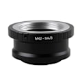 Miniatyrbild 1 av 5: M42-objektiv till Micro 4/3 M4/3-adapter GF3 E-P1 EP3 EPL1 G1 GF1 {DB}