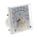 Miniatyrbild 4 av 5: Analog Voltmeter DC Rektangel Analog Volt Panelmätare 10 Stilar Volt Test [db] 0-5v