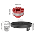 Miniatyrbilde 5 av 5: For Einhell CE-CT 36  /  30 Li E-Solo  /  Agillo 36  /  255 BL  /  Agillo 18  /  200 Gressklipper Spole [db] Multicolor Style 3
