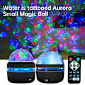 Pikkukuva 2 / 5: Aurora-valon projektor, revontuli-galaksin LED-lamppu, kaukosäätimellä {Db} Astral