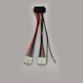 Miniatyrbillede 3 af 5: 1 stk. 20pin Atx til 2port 6pin At konverterkabel ledning til 286 386 486 computer [DB] Multicolor