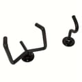 Delad Gitarr Vinkelhängare, Vägg Vinkelhängare, Gitarr Bas Display Rack Gitarrkrokar [DB] Black