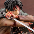 Miniatyrbild 2 av 5: Attack On Titan Levi Ackerman PVC Figur Anime Actionfigur Modell Leksak Db as show