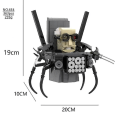 Miniatyrbild 2 av 5: Skibidi toalett leksak byggsten titaner kamera man tv man kameraman speakerman skibidi toalett klocka man titaner borr högtalare db M0