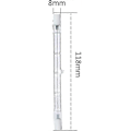Miniatyrbilde 2 av 4: Halogen J118 160w R7s 118mm -suzuka [db]