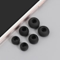 Miniatyrbillede 3 af 5: 12 stk. Silikone Ørepropper Ørepropper S/M/L Størrelser Ørepropper Bløde Gummi Fleksible Ørepropper {DB Black