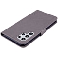 Pikkukuva 5 / 5: Samsung Galaxy S24 Ultra -lompakko-kotelo, pöllö- ja kukkapainatus, timanttikoristelu, nahkainen suojakotelo - Punainen {db} Grey Samsung Galaxy S24 Ultra